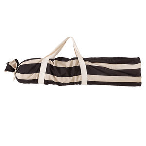 Пляжный зонт в стиле бохо, макраме с зеленой волной, бахромой, кисточками, из хлопка и холста, с защитой от УФ излучения, с песком и якорем - Product Image 4