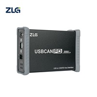 ZLG USBCANFD-200U Interfaz USB-CAN FD de 2 Canales (5 Mbps de Alta Velocidad) para Análisis Industrial CAN FD