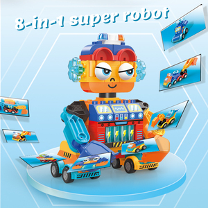 Feelo <span class=keywords><strong>2025</strong></span> Đồ chơi khối xây dựng <span class=keywords><strong>Robot</strong></span> mắt lớn mới cho giáo dục bé trai <span class=keywords><strong>Robot</strong></span> tự làm 88 chiếc đồ chơi khối xây dựng gạch lớn fl42015 - Product Image 3