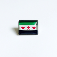 Épinglette en émail personnalisée avec drapeau national slovène, broche en métal pour souvenir de voyage, fête nationale, cadeau pour les activités de séminaire et de club