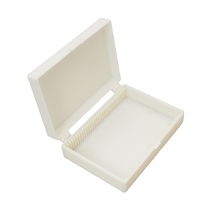 Boîte de rangement en plastique pour 30 objectifs de microscope, étui porte-échantillons biologiques, accessoire éducatif de laboratoire - Product Image 3