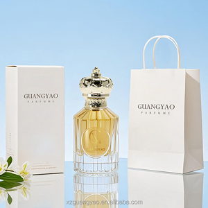 Flaconi da Profumo Vuoti da 50 <span class=keywords><strong>ml</strong></span> di Grande Popolarità, Bottiglie per Profumo Vintage Rotonde ed Eleganti da 50 <span class=keywords><strong>ml</strong></span> con Scatola e Tappo a Corona - Product Image 2