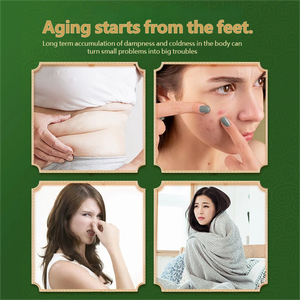 Чайные пакетики для детокс-ванночек для ног - Натуральные травяные с имбирем и полынью для улучшения кровообращения и оздоровления. Доступно производство под собственной торговой маркой (OEM). - Product Image 4