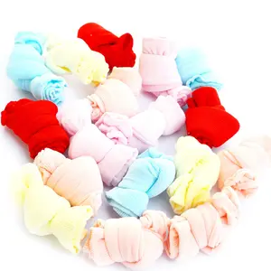 Vente en gros de chaussettes d'été pour bébé, maille colorée en Polyester, chaussettes fines Anti-moustique pour enfants - Product Image 1