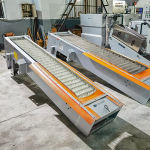 Fully Automatic 304 Stainless Steel PLC Controlled Rotary Grating <strong>Machine</strong> Motor For Water Treatment Equipment 1 Year Warranty - Product Image 4