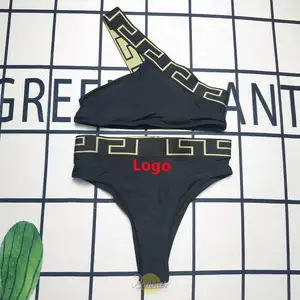 Hohe Taille Bikinis Badeanzug Abdeckung Mode Kleidung sexy Dessous Unterwäsche Übergröße Bikini unterwäsche Herren Bademode