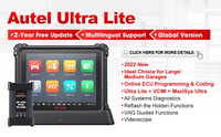 Autel MaxiCOM Ultra Lite自动诊断工具高级ECU编程编码OBD2扫描仪拓扑