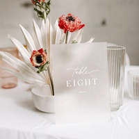 Plaque acrylique personnalisée et magnifique pour mariage, carton d'invitation avec logo, couleur personnalisée idéale pour cadeau, livraison gratuite
