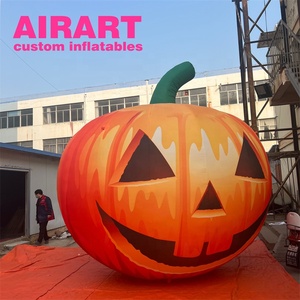 <span class=keywords><strong>Citrouille</strong></span> gonflable imprimée en 3D, Décoration gonflable de <span class=keywords><strong>citrouille</strong></span> d'Halloween, Art gonflable de jardin <span class=keywords><strong>à</strong></span> montage rapide pour la Fête des Fantômes - Product Image 3