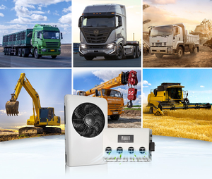 Climatiseur électrique rentable de camion clair Installation facile 12v/24v climatiseur pour des voitures camion Van refroidisseur de stationnement - Product Image 2