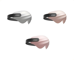 Masque de sommeil en coton 3D de luxe pour les voyages en avion, 100% occultant, super doux, surdimensionné, personnalisable, original, nouveauté 2026 - Product Image 4