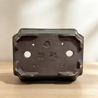 Pot à succulentes, jardinière de fenêtre, pots à bonsaï en argile violette Yixing, pot rectangulaire en céramique émaillée, pot classique pour herbes, pot à fleurs, pots pour arbres