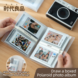 OEM/ODM 160 pochettes <span class=keywords><strong>Polaroid</strong></span> 3-inchMini porte-carte photo tableau mémo Pages intérieures claires Album photo livre - Product Image 2