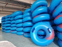 Tube gonflable en PVC pour parc aquatique, piscine, plage, lac ou mer - Utilisation domestique et extérieure, natation et glisse