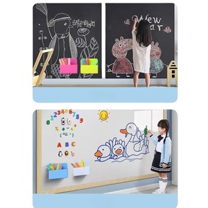 Portapenne Trasparente Riutilizzabile di Alta Qualità per Lavagna in Vetro, Rimovibile, <span class=keywords><strong>Miglior</strong></span> Prezzo, Bestseller - Product Image 5