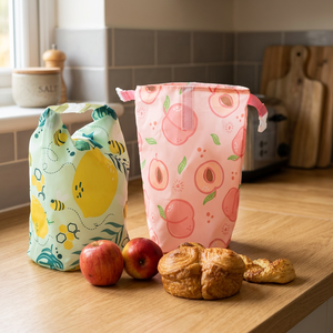 Custom Print Silver Neoprene Insulated Lunch Bag for Kids & Adults - Product Image 1