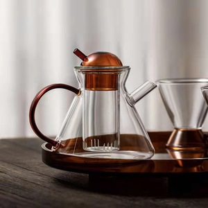Ensemble théière <span class=keywords><strong>en</strong></span> <span class=keywords><strong>verre</strong></span> borosilicate résistant à la chaleur de 480 ml, fait main, très vendu, pichet <span class=keywords><strong>en</strong></span> <span class=keywords><strong>verre</strong></span>, bouilloire, vente <span class=keywords><strong>en</strong></span> gros, personnalisable - Product Image 1