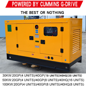 Máy phát điện <span class=keywords><strong>diesel</strong></span> siêu yên tĩnh 15kw 20KW 25KW 30KVA 50KW, có bộ giảm thanh, mái che cách âm, chống chịu thời tiết - Product Image 3