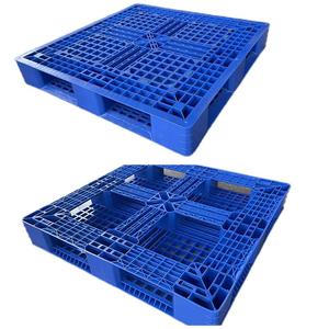 Heavy Duty 1200*1200 Open Bottom Euro <strong>Pallet</strong> Single Faced 8 Pcs Steel HDPE <strong>Bars</strong> 4-Way Entry 6T Static Load Nestable Industrial - Product Image 6
