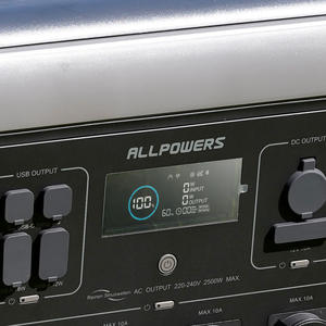 ALLPOWERS R2500 Produits d'énergie renouvelable intelligents Tout-en-un Générateur d'énergie solaire hors réseau Inverseur solaire Station d'alimentation pour la maison - Product Image 6