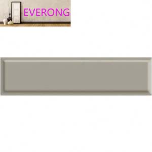 Carreaux muraux en céramique émaillée modernes et simples <span class=keywords><strong>Ev</strong></span> 75x300cm, épaisseur 7-9mm, antibactériens, résistants à l'usure, finition mate, gris clair <span class=keywords><strong>5</strong></span> - Product Image 5