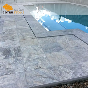 Piedra de revestimiento para piscinas de color gris oscuro, piedra azul. - Product Image 1