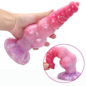 NNSX-consolador <span class=keywords><strong>de</strong></span> silicona con nudo para mujer, Juguetes sexuales <span class=keywords><strong>de</strong></span> Color rosa suave, <span class=keywords><strong>monstruo</strong></span> <span class=keywords><strong>de</strong></span> silicona con nudo <span class=keywords><strong>de</strong></span> perro artificial, consolador Animal para mujer - Product Image 1