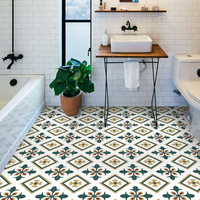 Lujo autoadhesivo Pvc plástico piso pegatina impermeable Peel and Stick suelo vinilo Lvt piso azulejo