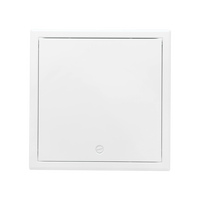 Panneau d'accès métallique en acier inoxydable 400x400mm avec cadre soudé