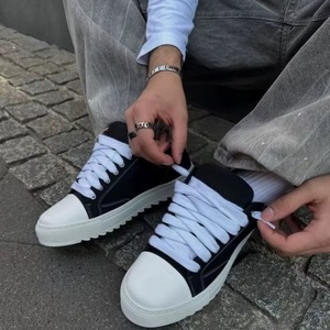Men's Canvas Upper Lace-Up Shoes Breathable Mesh Lightweight Durable Comfortable <b>Height</b>-<b>Increasing</b> Sporty Fashion Trend - Product Image 6