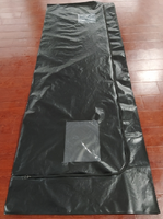 Sac mortuaire jetable pour cadavre en PEVA