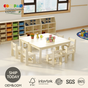 Ensemble de mobilier préscolaire Montessori en bois professionnel pour centre d'apprentissage précoce et garderie - Product Image 2