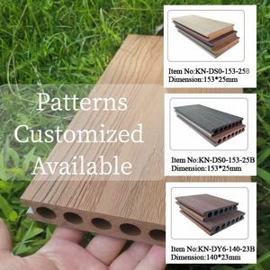 Factory Direct Guter Preis Extrudierte wasserdichte Outdoor-WPC-Bodenbelag Holz Kunststoff Composite Decking Großhandel - Product Image 4
