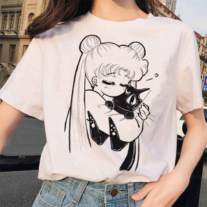 T-shirt à manches courtes imprimé Sailor Warrior Water Ice Moon pour <span class=keywords><strong>femme</strong></span>, tendance transfrontalière, eBay AliExpress - Product Image 4