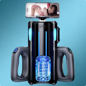 Masturbador Masculino Automático Power King 12 Veces/s, Juguete Sexual con Movimiento de Empuje Manos Libres, con Soporte para Teléfono, Máquina Sexual <span class=keywords><strong>El</strong></span>éctrica para Adultos para Hombres - Product Image 2