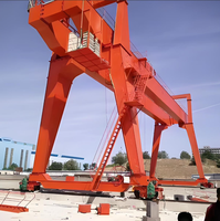 Grue mobile à portique en marbre à double poutre 25t pour blocs de granit Pierres et équipement de levage en granit