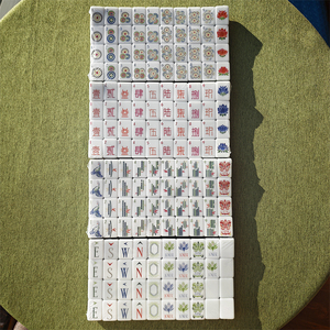 Tuiles de Mahjong de Luxe en Acrylique <span class=keywords><strong>à</strong></span> Motif Bois, Quatre Couches, Résistantes <span class=keywords><strong>à</strong></span> la Décoloration, Durables, pour 4 Joueurs <span class=keywords><strong>à</strong></span> <span class=keywords><strong>Domicile</strong></span> - Vente en Gros - Product Image 3