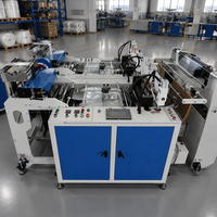 Machine de fabrication de sacs à scellage étoilé double ligne entièrement automatique – Trois modèles partagés