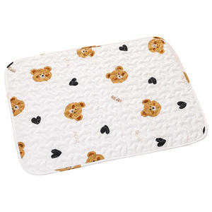 All Season Quilted Pet <b>Mat</b> Rectangle Dog <b>Cat</b> Sleeping Pad Polyester Fiber Fill Hand Washable For Indoor Use - Product Image 5