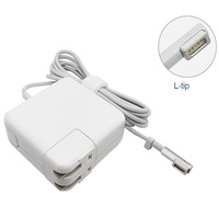 Adaptateur d'alimentation pour ordinateur portable de remplacement, chargeur 45W 60W 85W, connecteur magnétique en forme de L, compatible avec Macbook, ordinateur portable, prise US EU UK AU