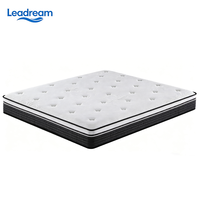 Matelas de luxe sur mesure pour hôtel 5 étoiles, à ressorts ensachés et mousse à mémoire de forme, parfum lavande, tailles King et Queen, vente en gros usine