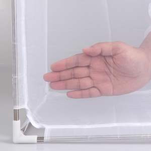 OEM profesyonel üretim paslanmaz çelik çerçeve böcek kafes ayrılabilir sivrisinek ve sinek yetiştiriciliği küçük böcekler entomoloji araştırma - Product Image 4