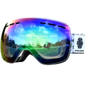 HUBO 166B cheap children ski goggles custom logo snow ski glasses snowboard goggles for kids