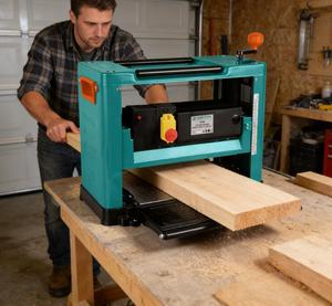 Pialla Elettrica da Banco Portatile 2000W per Falegnameria, Spessoratrice per Legno, Vendita Diretta dalla Fabbrica per Carpentieri - Product Image 5