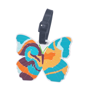 Juego de Etiquetas de Equipaje Personalizadas con Dibujos Animados de Animales, Etiquetas de Identificación de Viaje Coloridas, <span class=keywords><strong>Identificador</strong></span> de Equipaje para Maletas, Únicas - Product Image 3