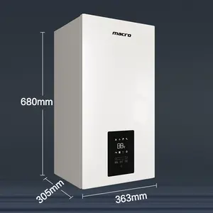 China Wholesale Tankless Gas Water Heater Wall Mounted Wall Hung Gas Hot Water Boiler