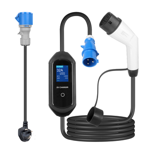 Chargeur EV portable OEM ODM 16A 32A 3.5KW 7KW GBT Type 1 Type 2 avec prises EU UK AU pour <span class=keywords><strong>Tesla</strong></span> et véhicules électriques domestiques - Product Image 3