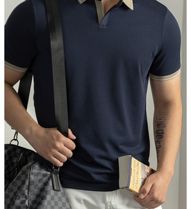 [<span class=keywords><strong>ผ้า</strong></span>ลินิน + <span class=keywords><strong>ผ้า</strong></span>ไหมหม่อน + <span class=keywords><strong>น้ำส้มสายชู</strong></span>] เสื้อโปโลผู้ชาย แขนสั้น คอปกนกนางนวล ระบายอากาศ ป้องกันแบคทีเรีย ระดับ 7A สำหรับฤดูร้อน สไตล์หรูหรา - Product Image 5