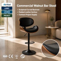 Tabouret de bar pivotant vintage réglable en hauteur pour restaurant, bar, maison – Vente en gros OEM prise en charge