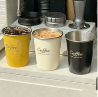 Roestvrijstalen waterbeker, fruitsapbeker, anti-druppel bierbeker, casual beker, koffie- en koude drankenbeker, grote capaciteit